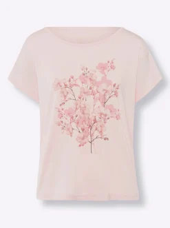 Strandmode|Shirts|heine Print-Shirt hellrosé