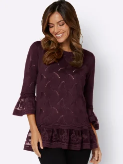 Pullover| Pullover burgund