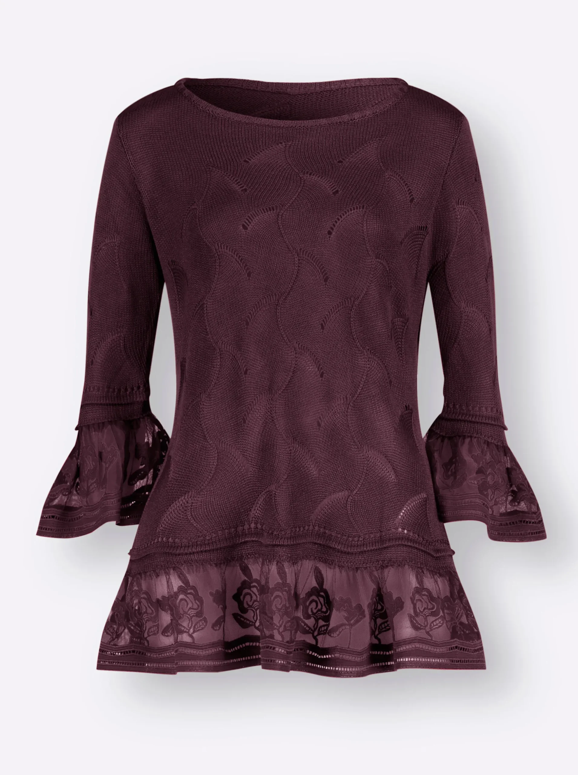 Pullover| Pullover burgund