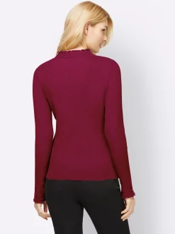 Basics|heine Pullover bordeaux