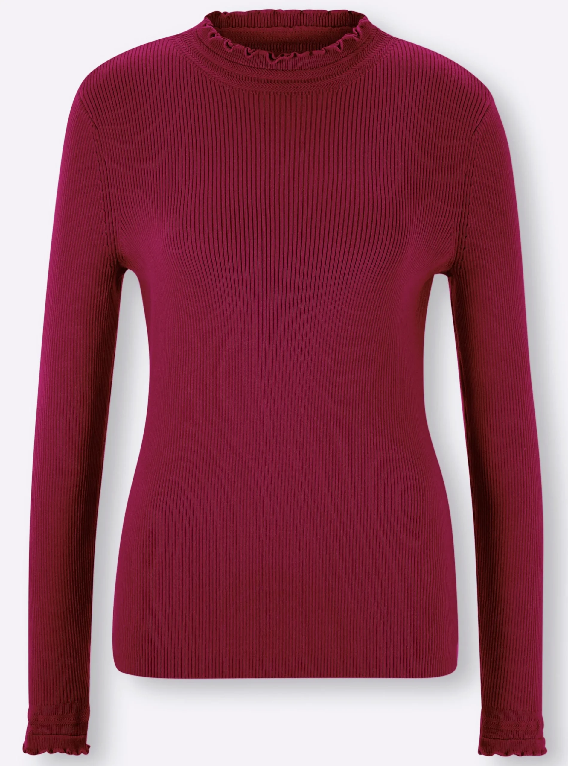 Basics|heine Pullover bordeaux