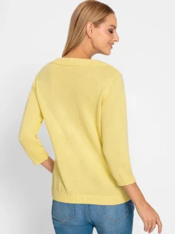Pullover|heine Pullover zitrone