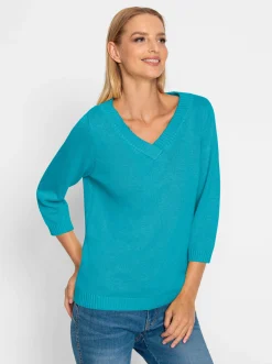 Pullover|heine Pullover türkis