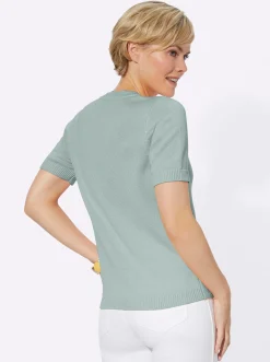 Pullover| Pullover kalkmint