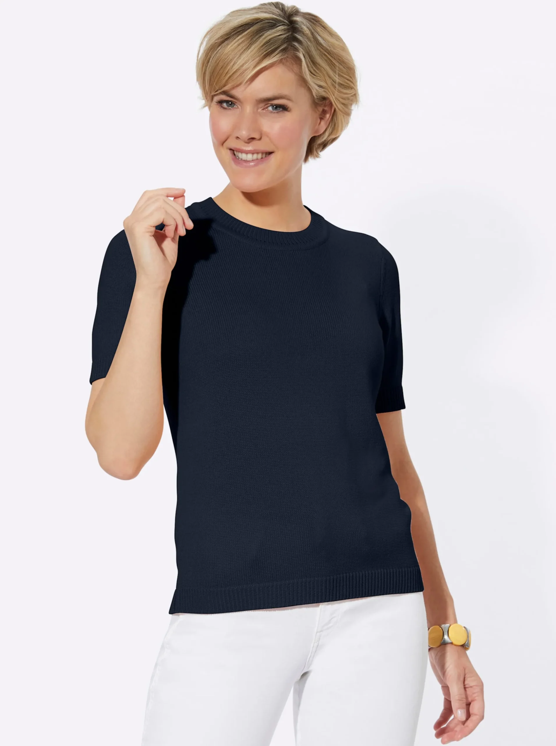 Basics| Pullover marine