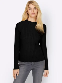 Pullover|heine Pullover schwarz