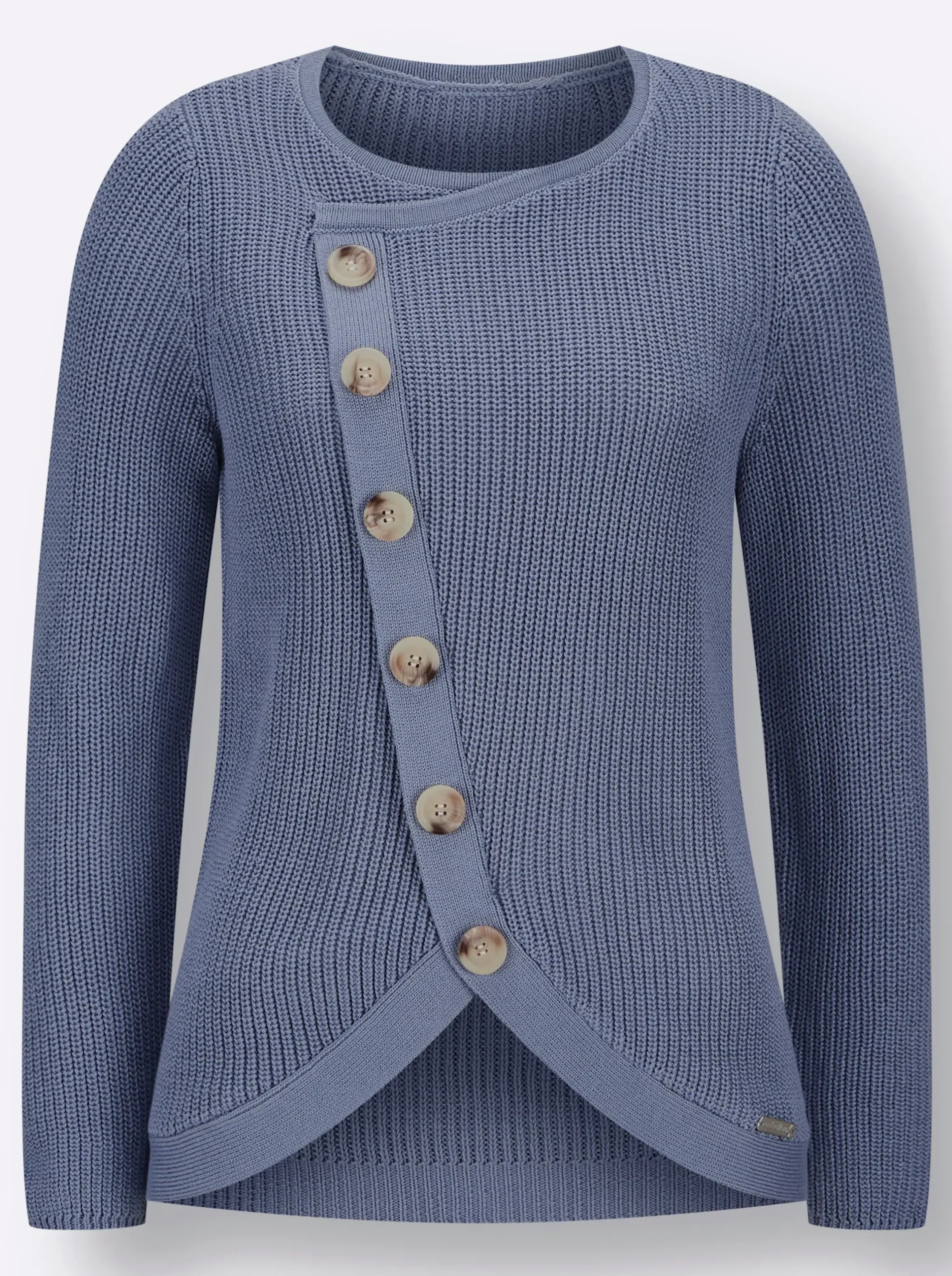 Pullover| Pullover taubenblau