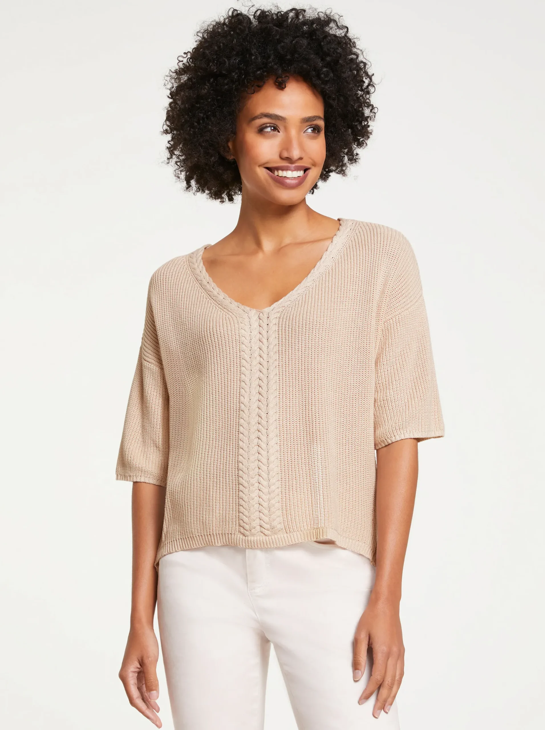 Pullover|heine Pullover elfenbeinfarben