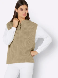 Pullover| Pullunder beige