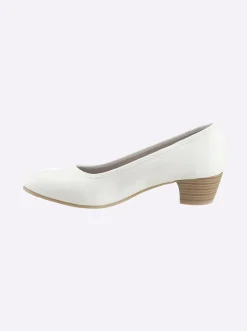 Pumps|Jana Pumps weiß