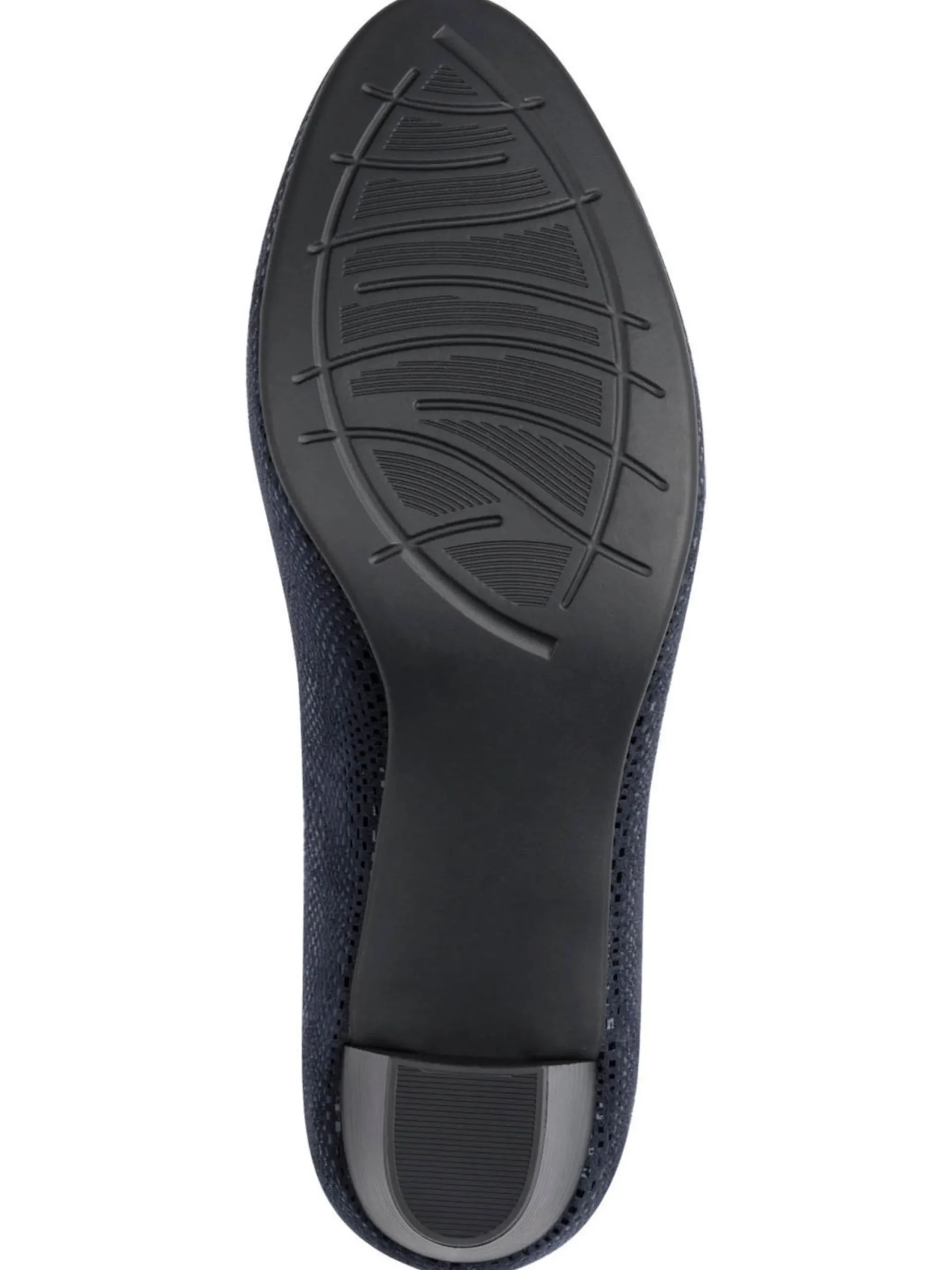 Pumps|Jana Pumps mit Reptil-Prägung nachtblau