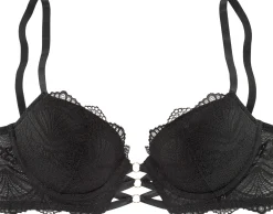 Bhs|LASCANA Push-up-BH schwarz