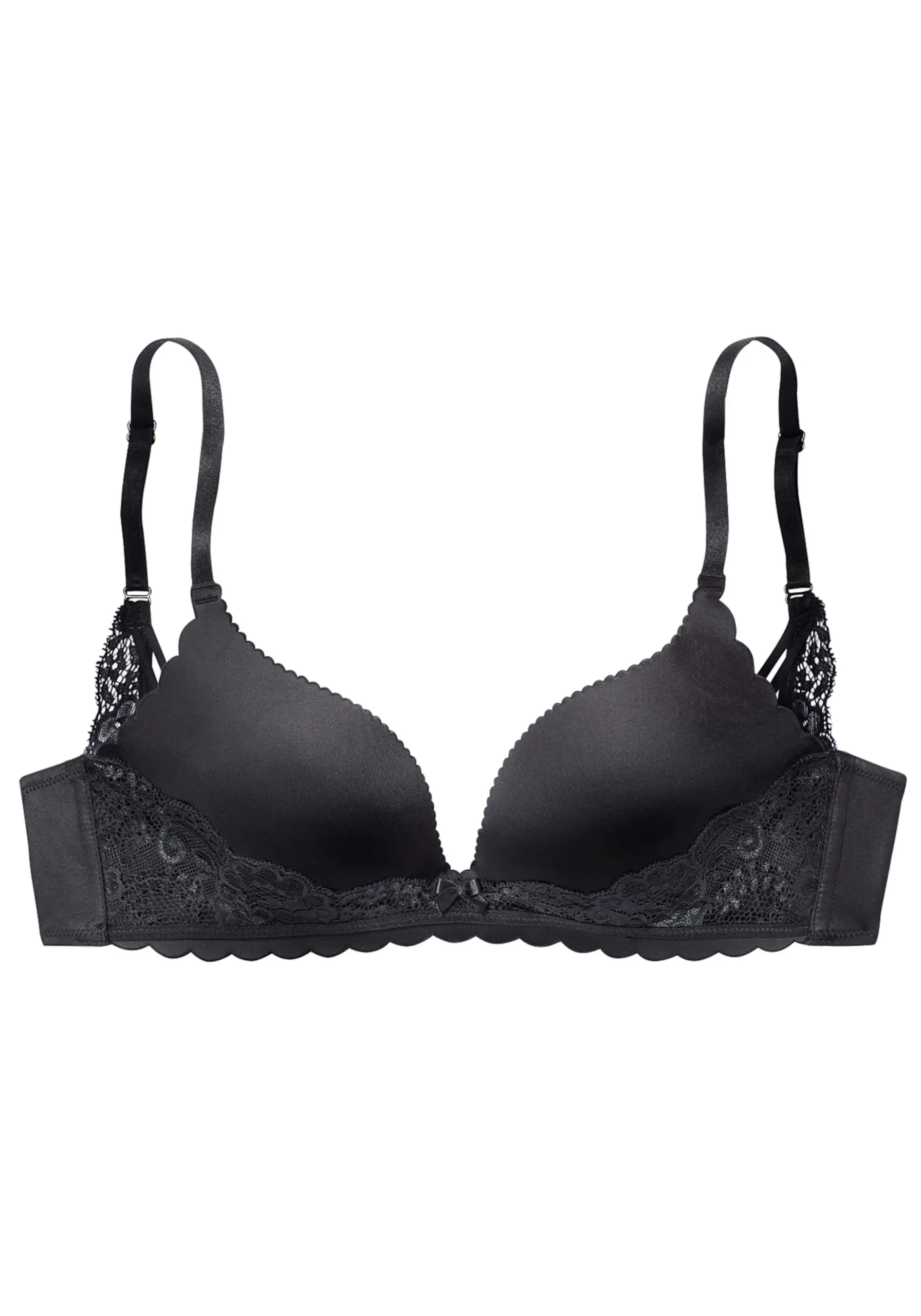 Bhs|LASCANA Push-up-BH schwarz