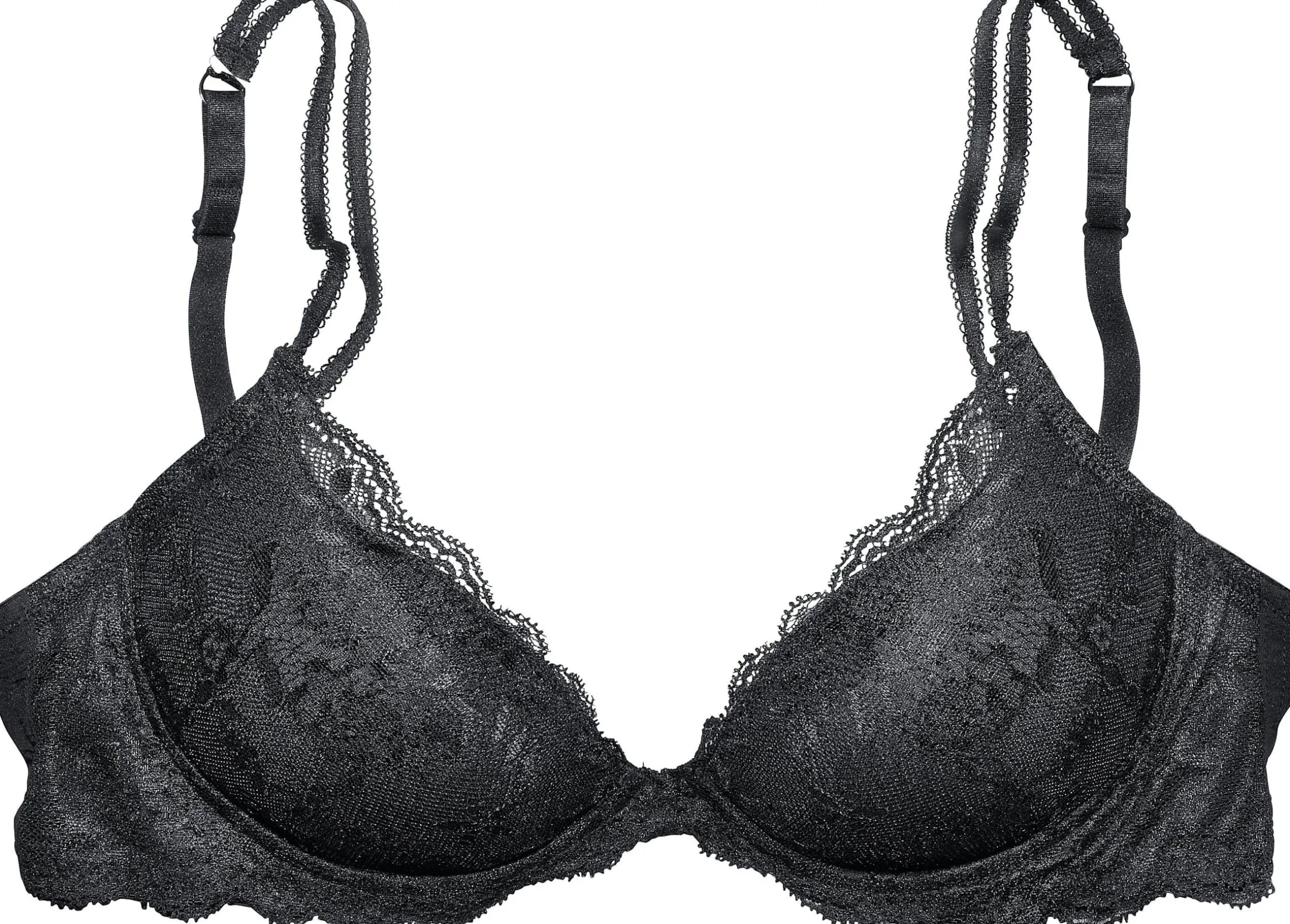 Bhs|Vivance Push-up-BH schwarz