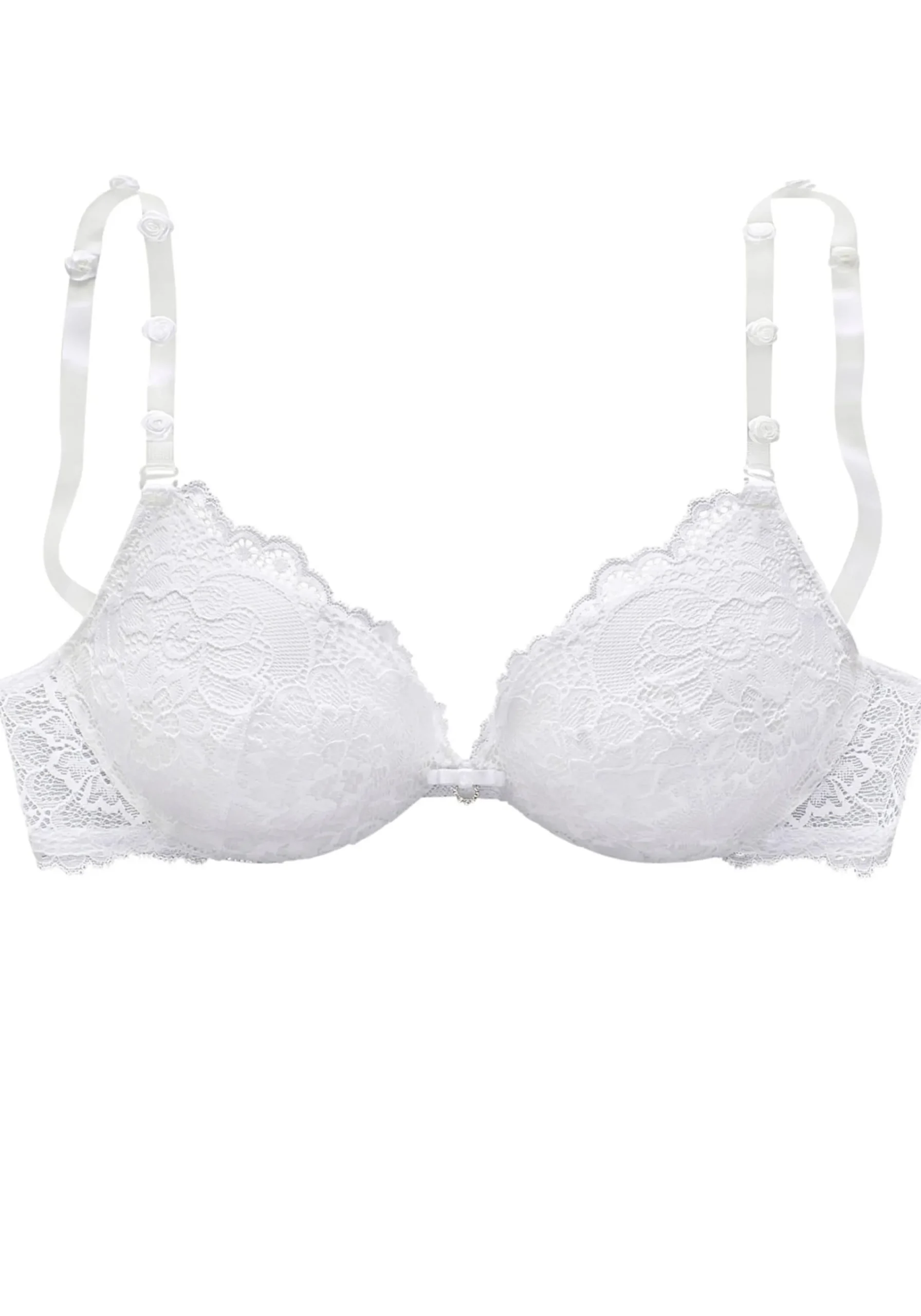 Bhs|Vivance Push-up-BH reinweiß