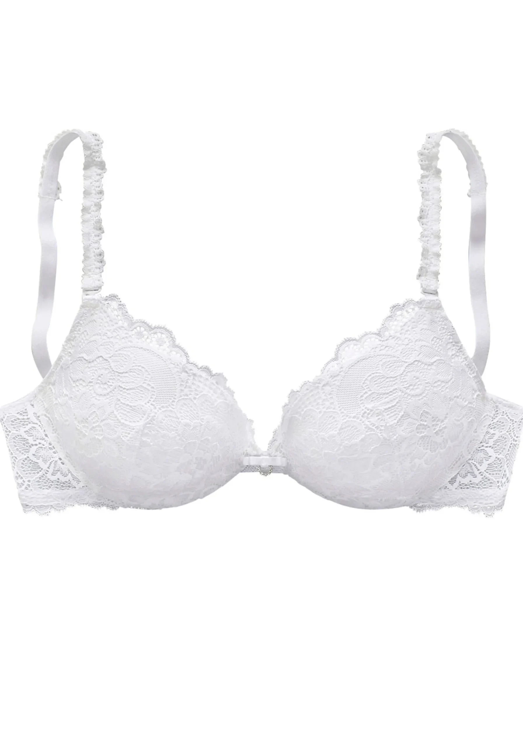 Bhs|Vivance Push-up-BH reinweiß