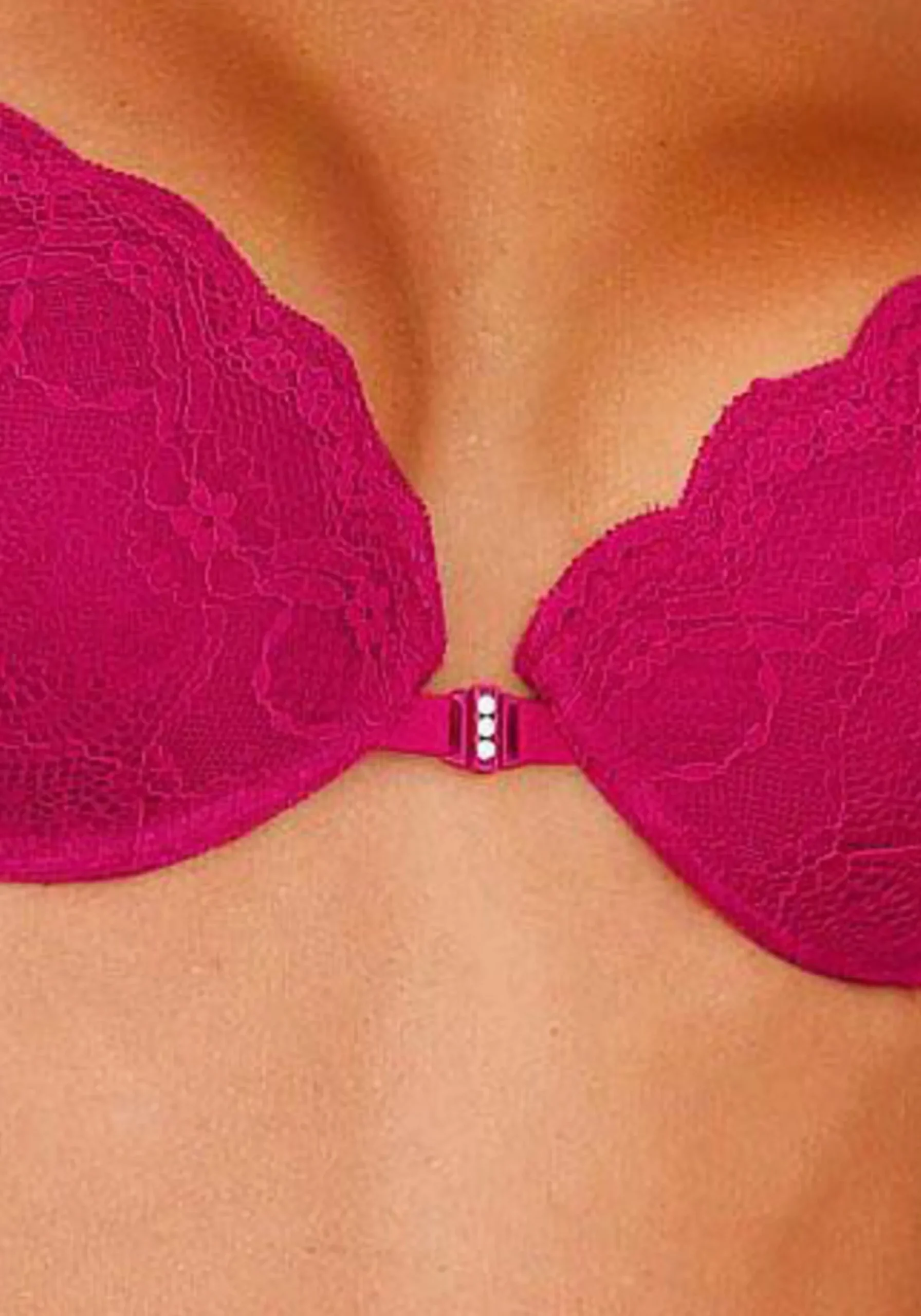 Bhs|LASCANA Push-up-BH beere