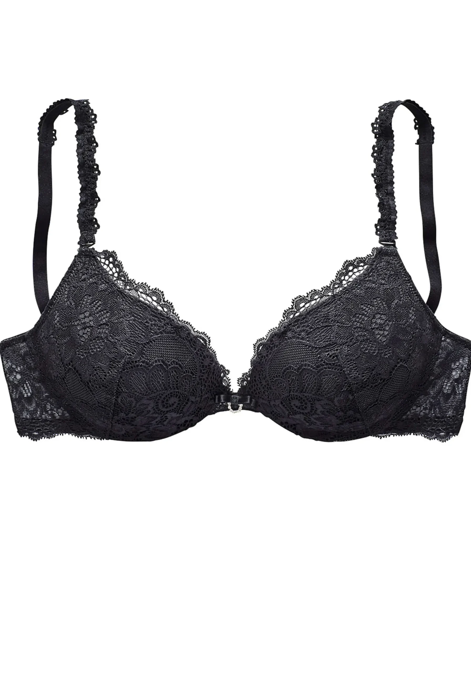Bhs|Vivance Push-up-BH schwarz