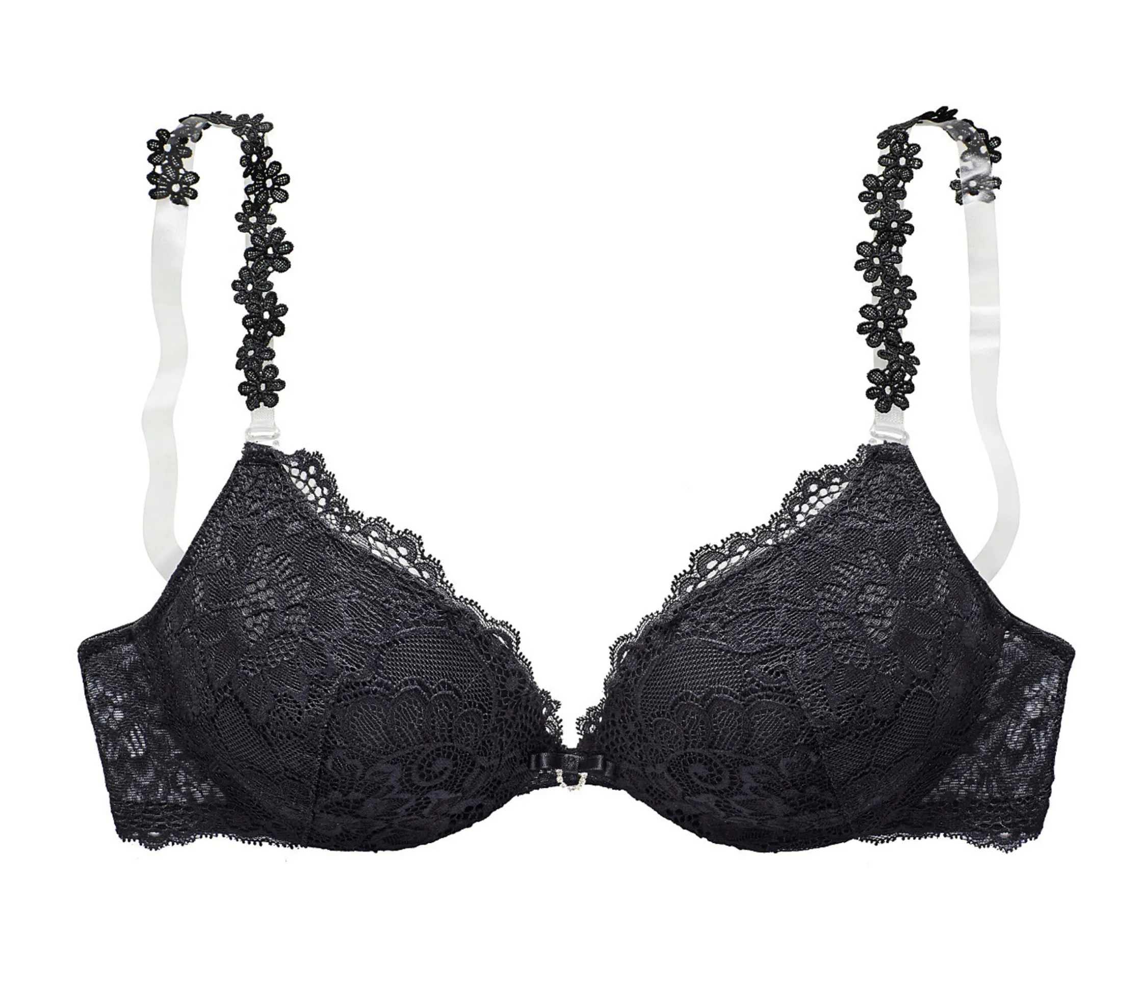 Bhs|Vivance Push-up-BH schwarz