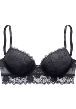 Bhs|Vivance Push-up-BH schwarz