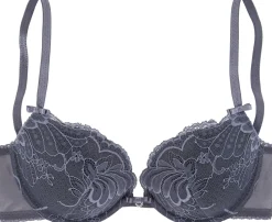 Bhs|LASCANA Push-up-BH graublau