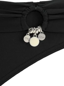 Bikinis|s.Oliver Push-Up-Bikini schwarz