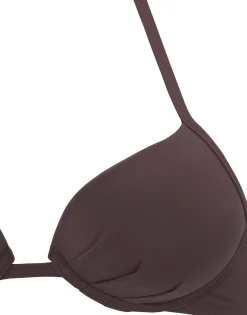 Bikinis|s.Oliver Push-Up-Bikini-Top braun