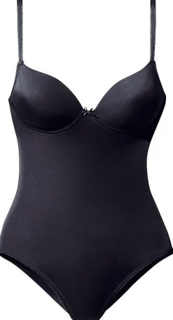 Bodies & Unterhemden|LASCANA Push-up-Body schwarz