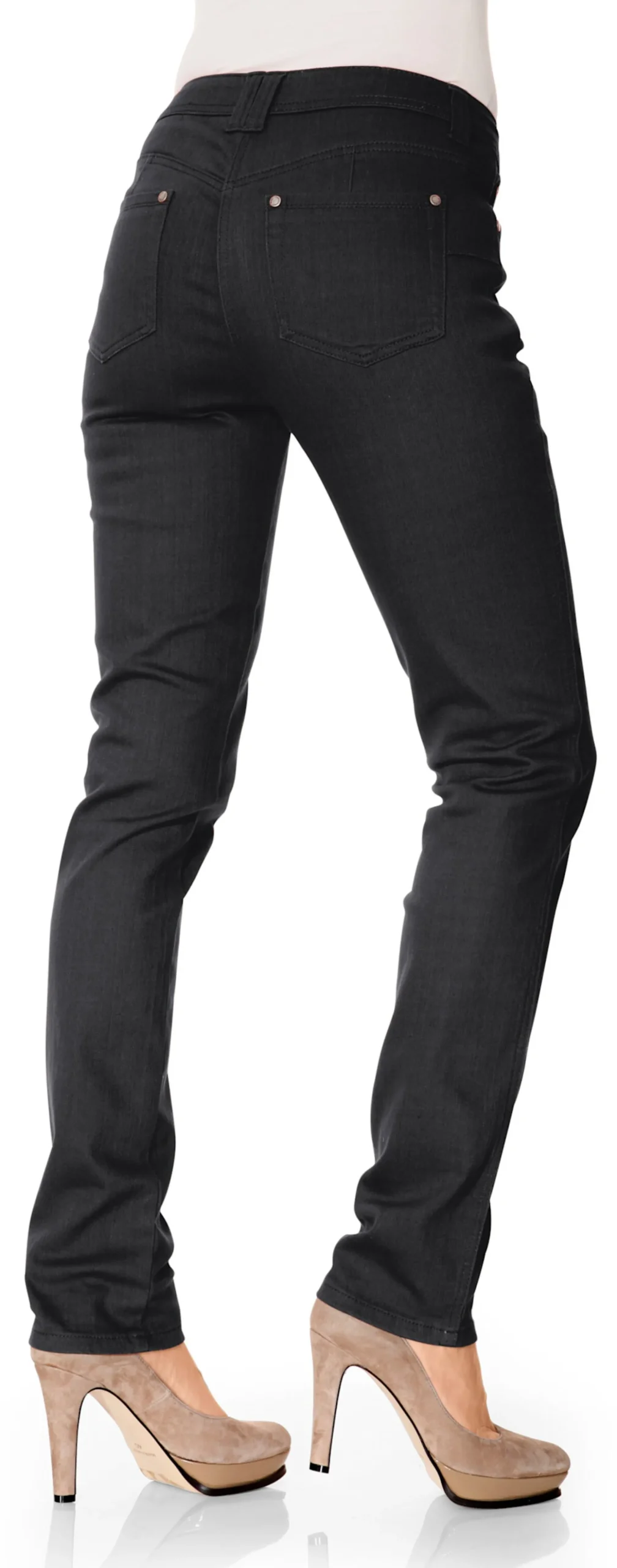 Hosen|heine Push-up-Hose schwarz