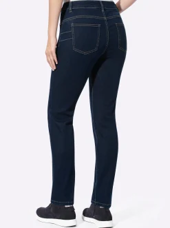 Jeans|heine Push-up-Jeans darkblue