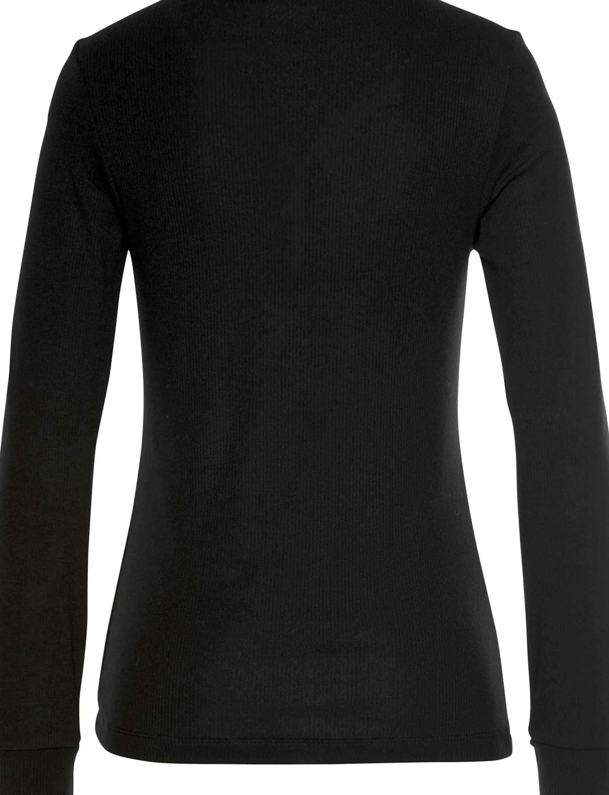 Nachtwäsche|LASCANA Pyjama bordeaux-schwarz-gestreift