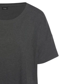 Nachtwäsche|Vivance Dreams Pyjama dunkelgrau