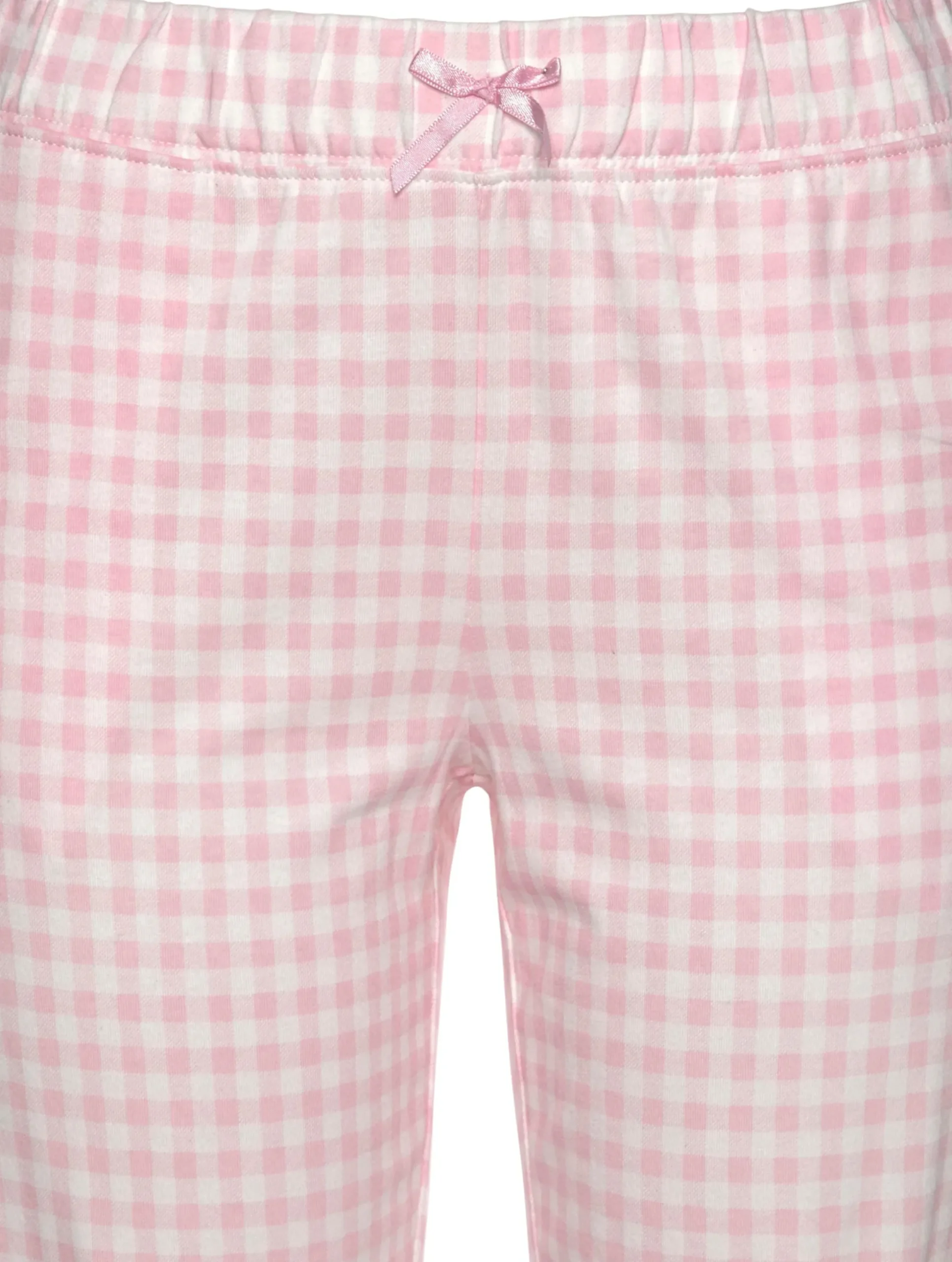 Nachtwäsche|Vivance Dreams Pyjama rosa-weiß