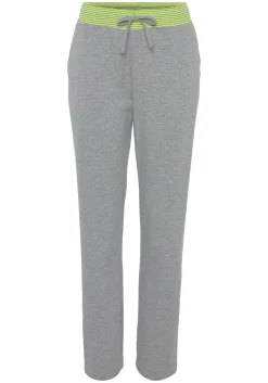 Nachtwäsche|Vivance Dreams Pyjama hellgrau-meliert