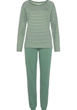 Nachtwäsche|Vivance Dreams Pyjama grün