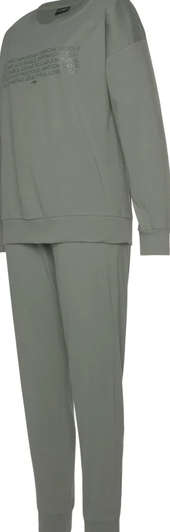 Nachtwäsche|KangaROOS Pyjama khaki