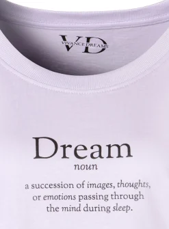 Nachtwäsche|Vivance Dreams Pyjamaoberteil violett