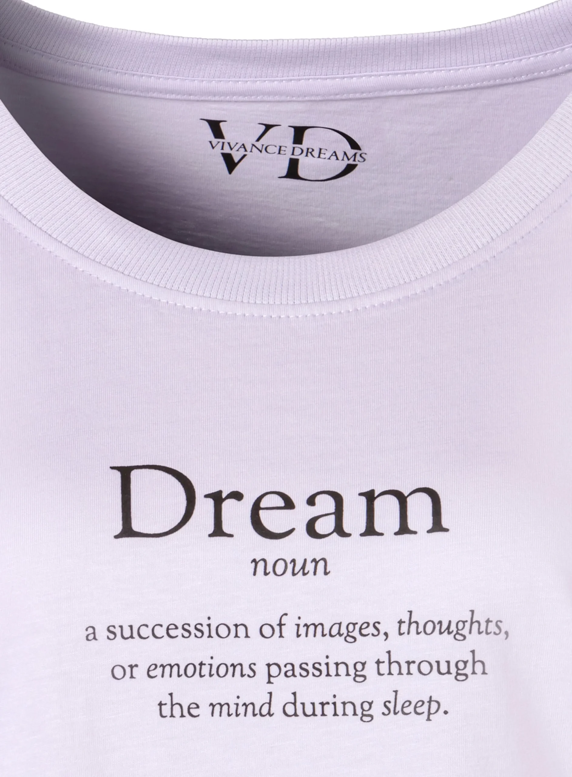 Nachtwäsche|Vivance Dreams Pyjamaoberteil violett