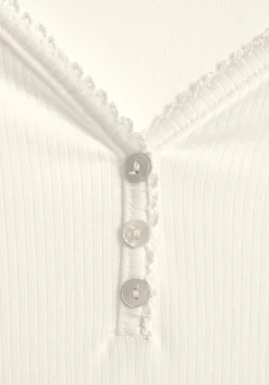 Homewear|Nachtwäsche|LASCANA Pyjamaoberteil ecru