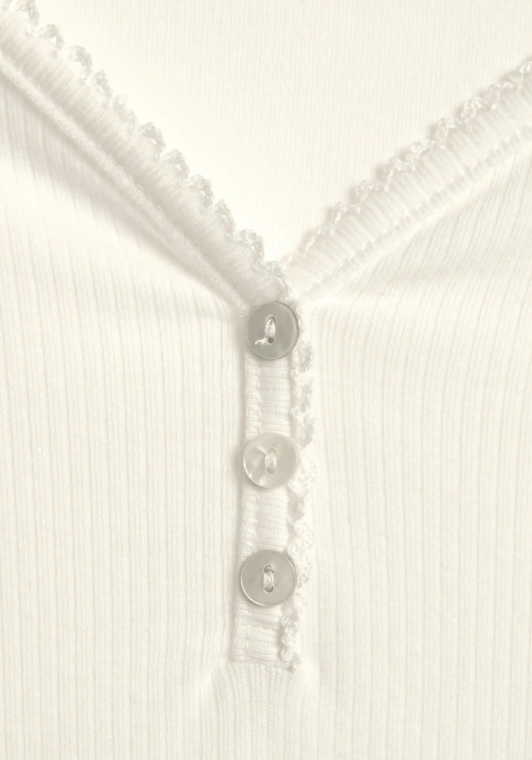 Homewear|Nachtwäsche|LASCANA Pyjamaoberteil ecru