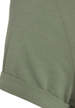 Nachtwäsche|LASCANA Pyjamaoberteil dunkelgrün