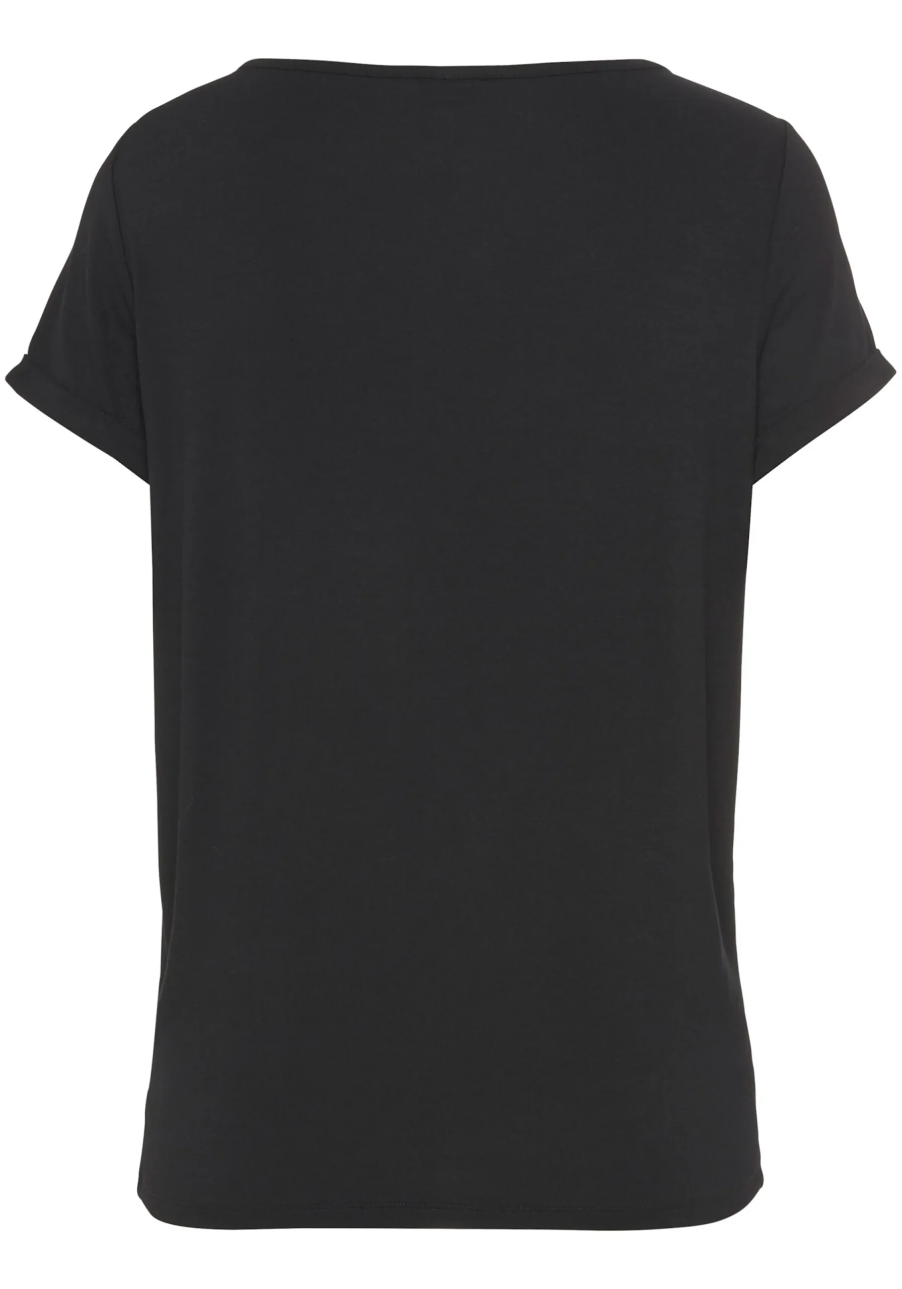 Strandmode|Shirts|LASCANA Pyjamaoberteil schwarz