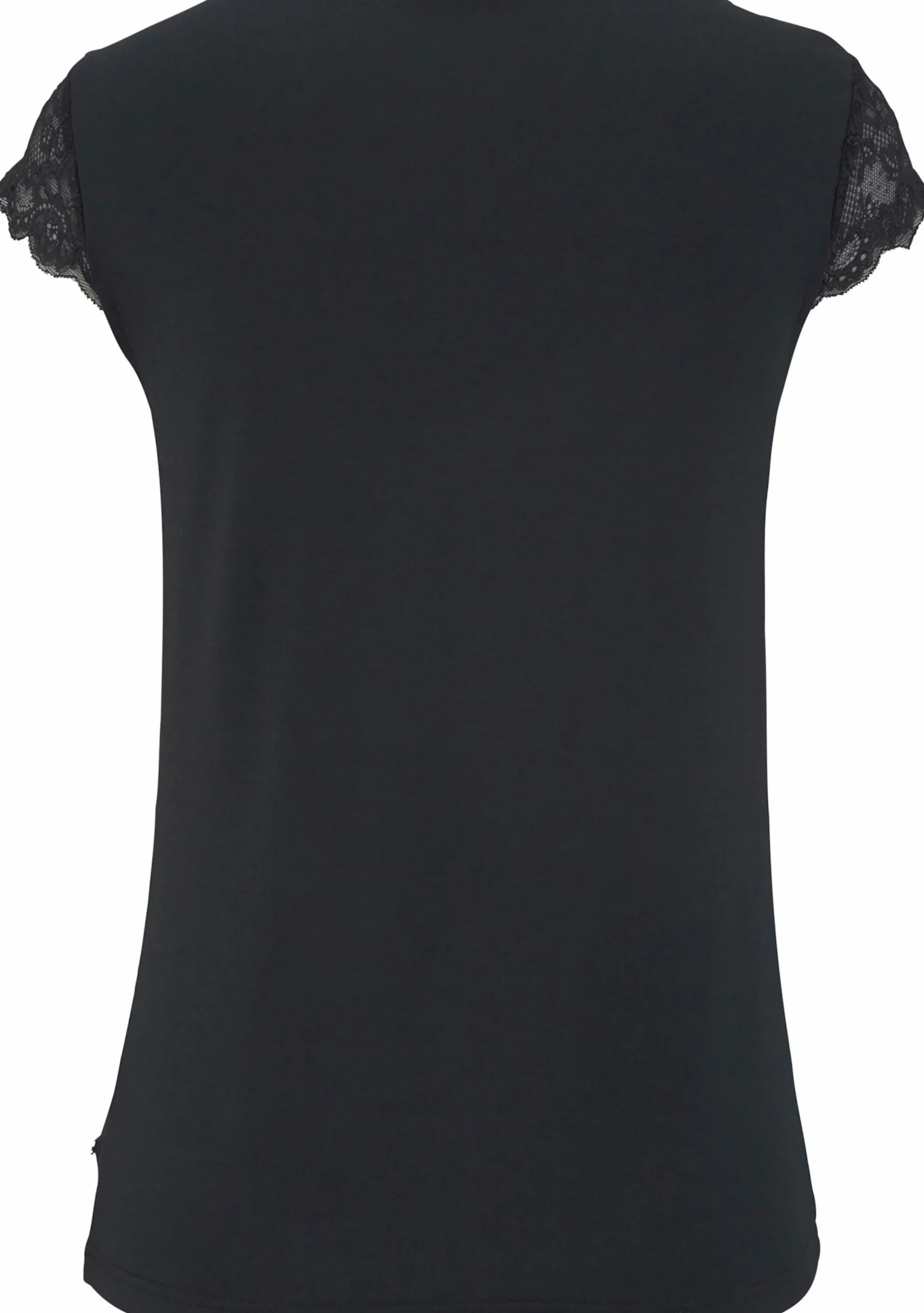Strandmode|Shirts|LASCANA Pyjamaoberteil schwarz