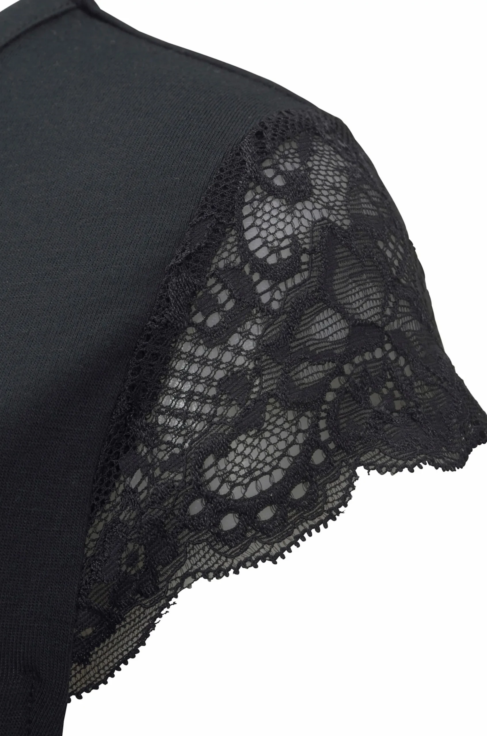 Strandmode|Shirts|LASCANA Pyjamaoberteil schwarz