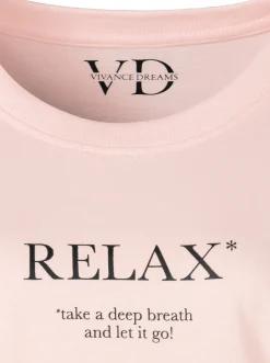 Nachtwäsche|Vivance Dreams Pyjamaoberteil hellrosa