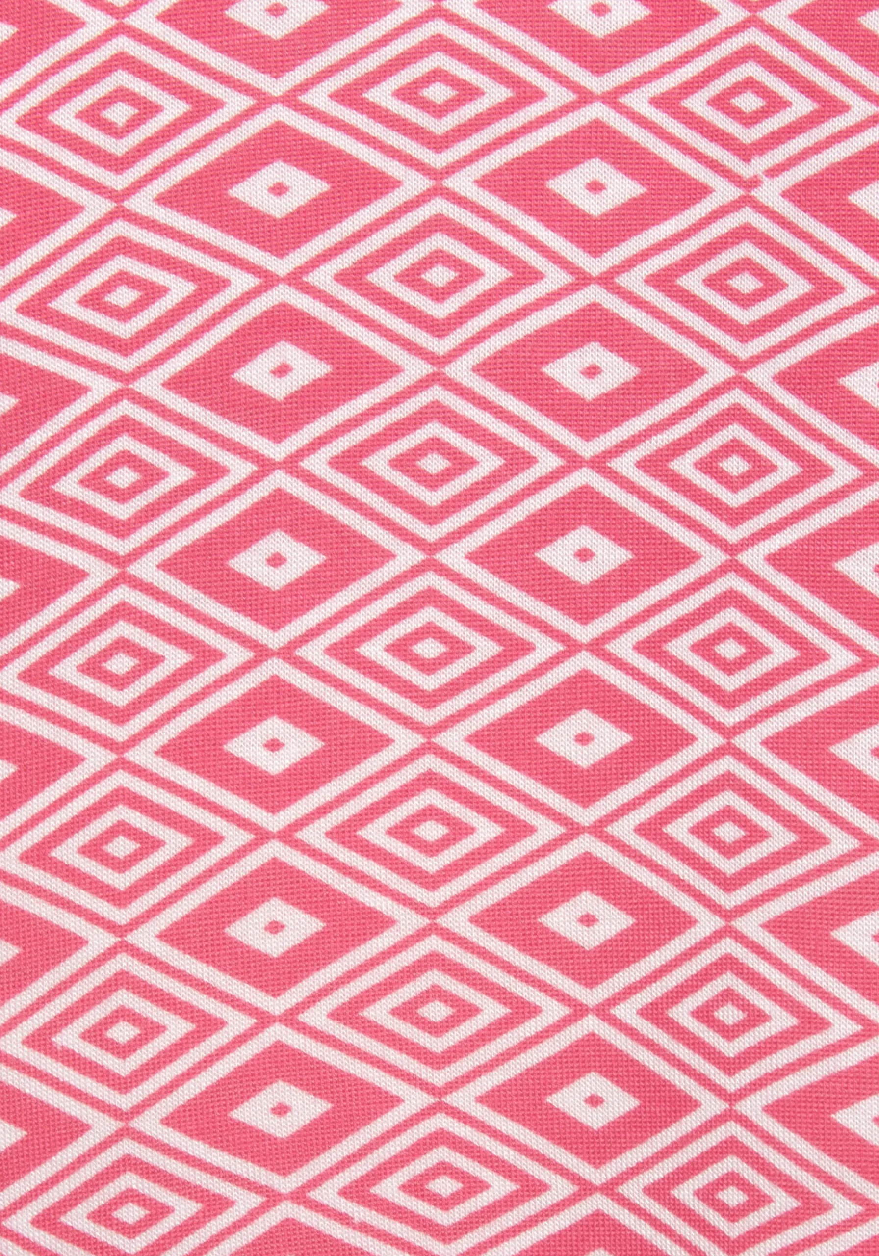 Shirts|Vivance Dreams Pyjamaoberteil pinkgemustert