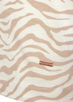 Homewear|Nachtwäsche|LASCANA Pyjamaoberteil ecru-nougat