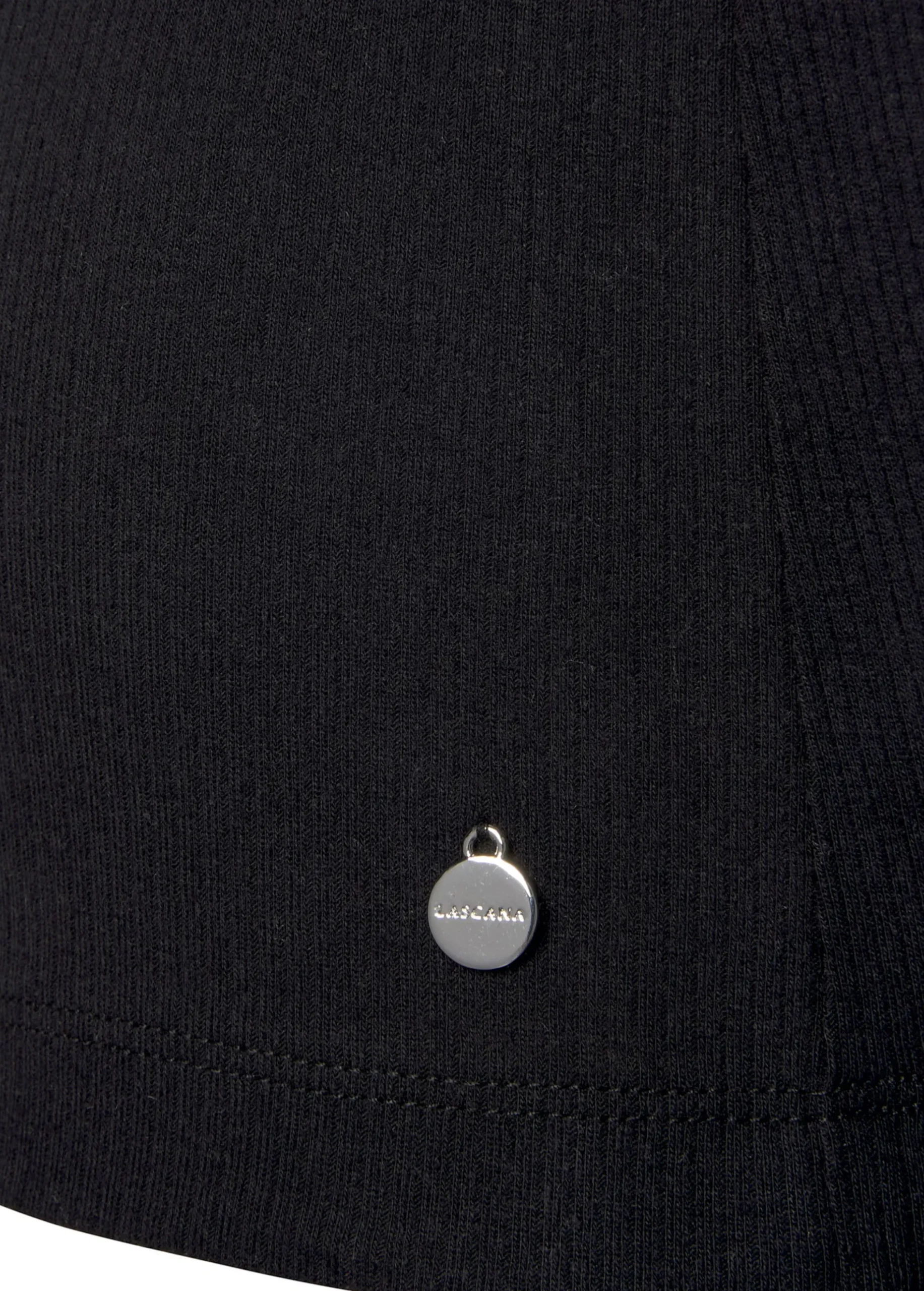 Homewear|Homewear|LASCANA Pyjamaoberteil schwarz
