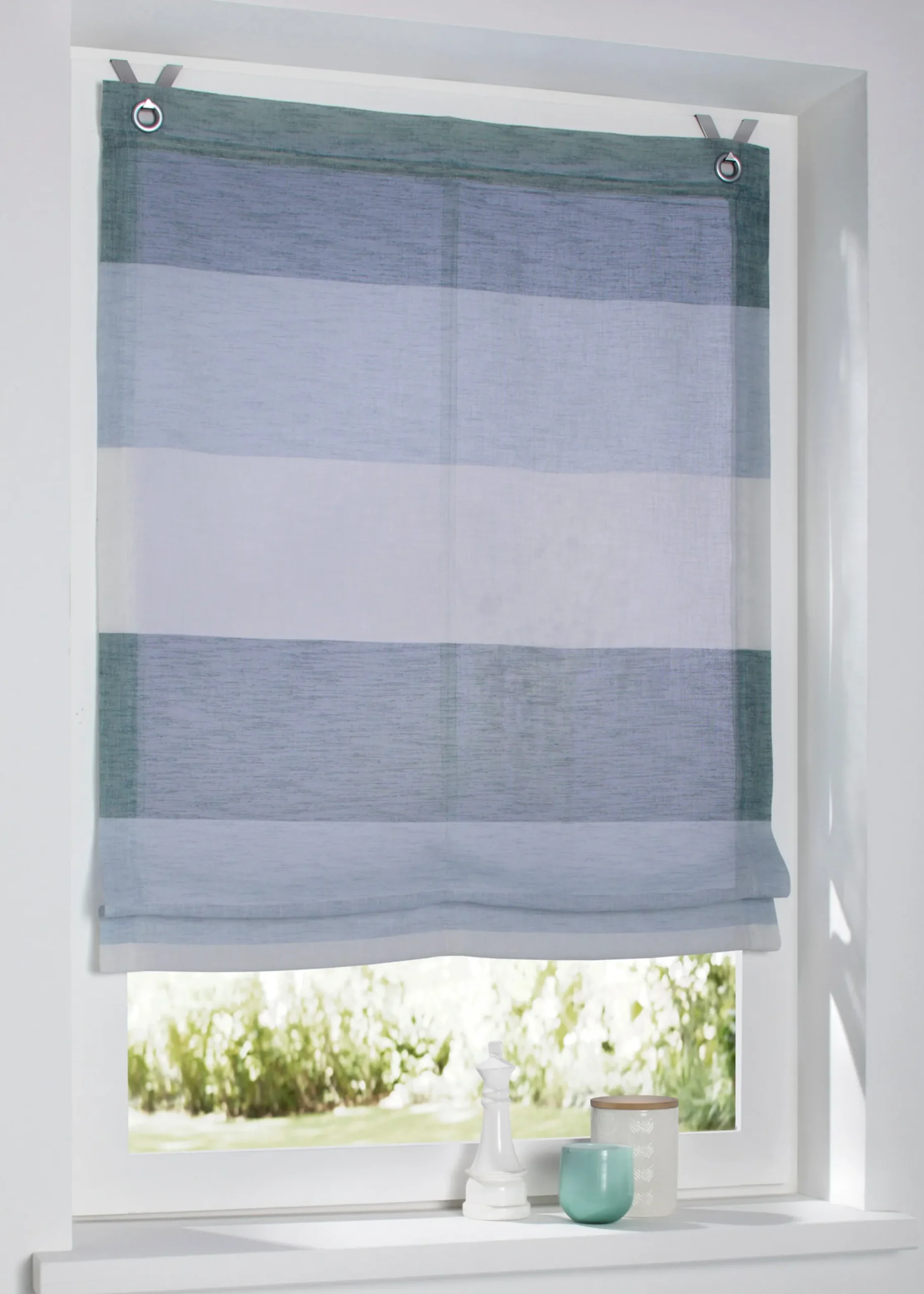 Gardinen & Rollos|heine home Raffrollo aqua