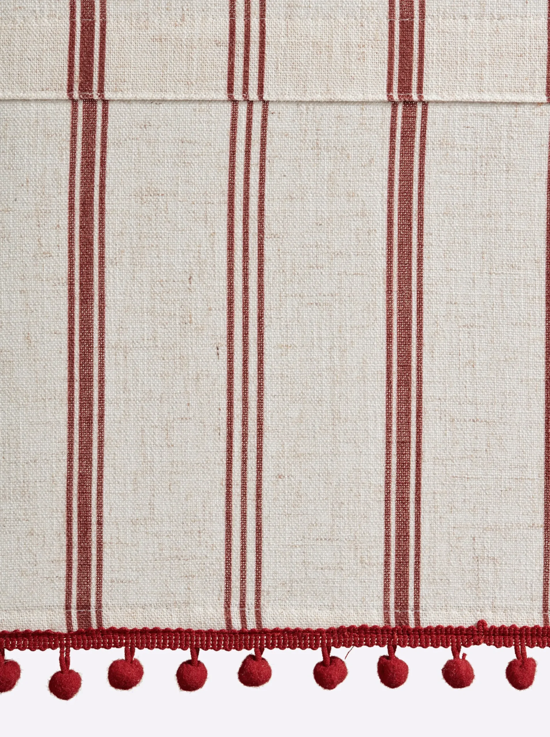 Gardinen & Rollos|heine home Raffrollo natur-rot